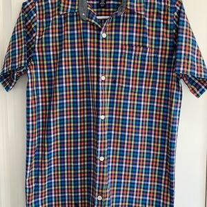 Boys Button Down Short Sleeve Shirts, 2